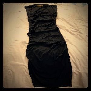 Super slinky black dress